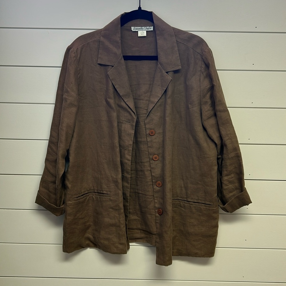 100% Linen Blazer